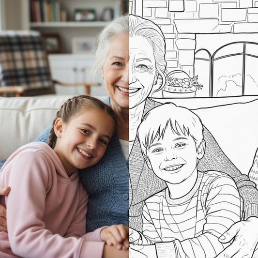Doodle Bee: Turn Your Photos into Coloring Pages